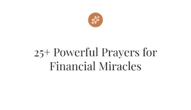 25+ Powerful Prayers for Financial Miracles