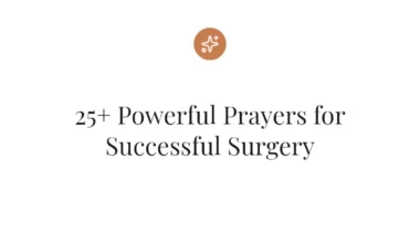 25+ Powerful Prayers for Successful Surgery